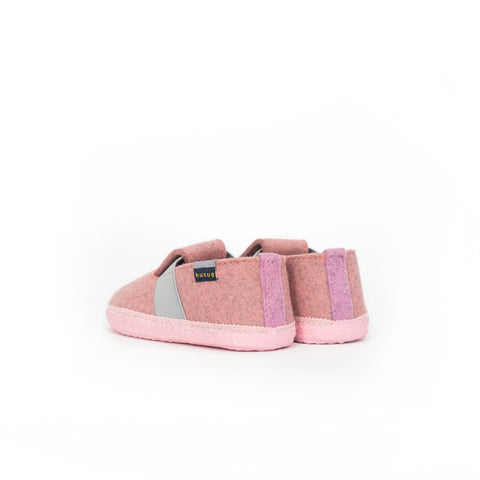 Kids Loafer With Rubber Pink