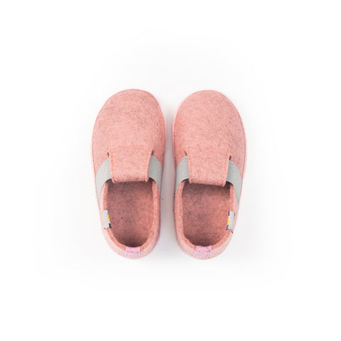 Kid's loafer with rubber