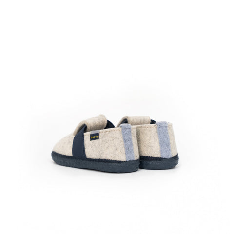 Kids Loafer With Rubber Grey
