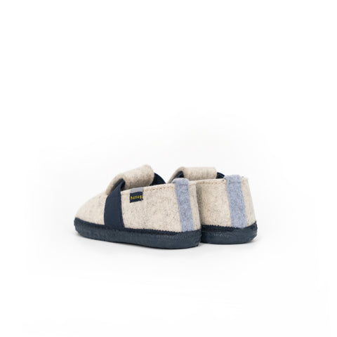 Kid's loafer with rubber