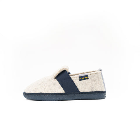Kid's loafer with rubber