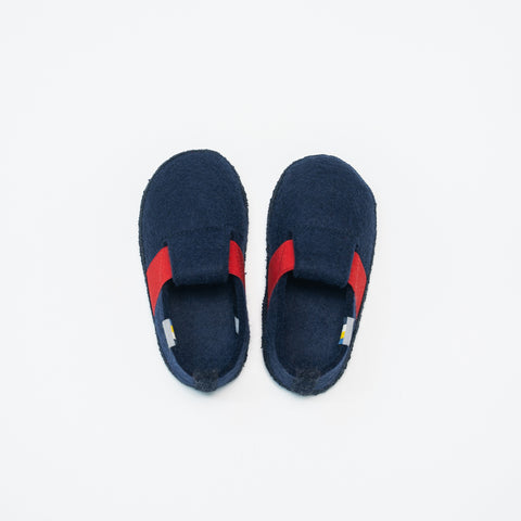 Kid's loafer with rubber