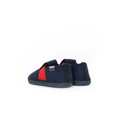 Kid's loafer with rubber