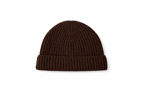 Hat woolen knitted
