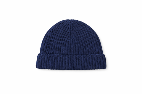 Hat woolen knitted